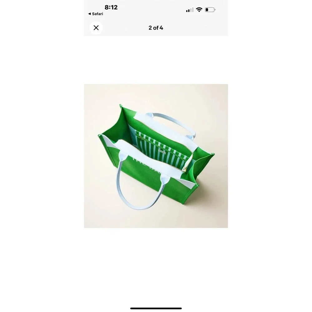 NEW Knit Tote‎ kate spade ny x Target Green/light